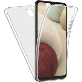 Gpack Samsung Galaxy M22 Ön Arka Şeffaf Silikon Koruma Kılıf