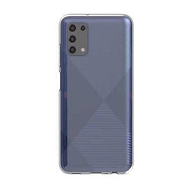 Gpack Samsung Galaxy M22 Süper Silikon Kamera Korumalı Şeffaf Kılıf