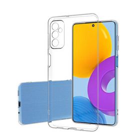 Gpack Samsung Galaxy M23 Süper Silikon Kamera Korumalı Şeffaf Kılıf