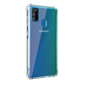 Gpack Samsung Galaxy M30S AntiShock Ultra Koruma Sert Kapak Şeffaf Cep Telefonu Kılıf