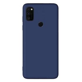 Gpack Samsung Galaxy M30S Premier Esnek Arka Koruma Lacivert Silikon Cep Telefonu Kılıf