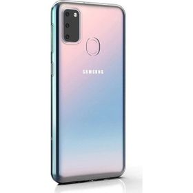 Gpack Samsung Galaxy M30S Süper Yumuşak Arka Koruma Nano Glass Şeffaf Silikon Cep Telefonu Kılıf