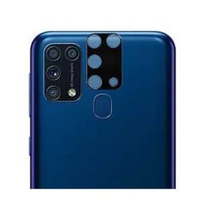 Gpack Samsung Galaxy M31 Kamera Sürgülü Kapatmalı Silikon Siyah Kılıf