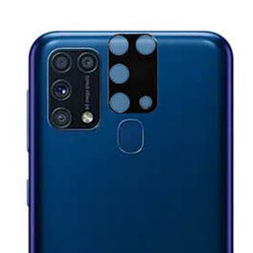 Gpack Samsung Galaxy M31 Kamera Sürgülü Kapatmalı Silikon Siyah Kılıf