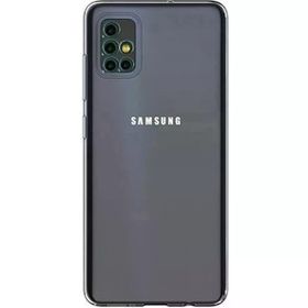 Gpack Samsung Galaxy M31S Kamera Korumalı Silikon Renksiz Kılıf