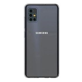 Gpack Samsung Galaxy M31S Kamera Korumalı Silikon Şeffaf Kılıf