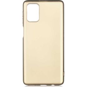 Gpack Samsung Galaxy M31S Premier Silikon Esnek Koruma Gold Kılıf