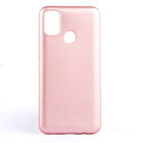 Gpack Samsung Galaxy M31S Premier Silikon Esnek Koruma Gold Kılıf