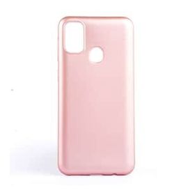 Gpack Samsung Galaxy M31S Premier Silikon Esnek Koruma Gold Kılıf
