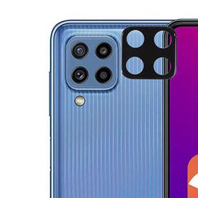 Gpack Samsung Galaxy M32 4G Parfe Kamera Korumalı Çerçeveli Silikon Kırmızı Kılıf
