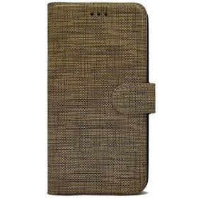 Gpack Samsung Galaxy M32 4G Standlı Kartvizitli Exclusive Spor Cüzdan Kahverengi Kılıf