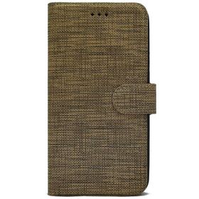 Gpack Samsung Galaxy M32 4G Standlı Kartvizitli Exclusive Spor Cüzdan Kahverengi Kılıf