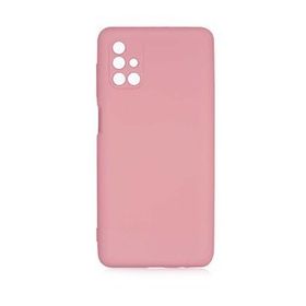 Gpack Samsung Galaxy M51 Mara Silikon Mat Soft Kamera Korumalı Lansman Kırmızı Kılıf