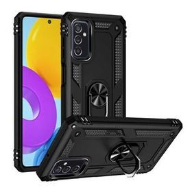 Gpack Samsung Galaxy M52 Vega Tank Standlı Yüzüklü Mıknatıslı Kırmızı Kılıf