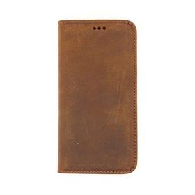 Gpack Samsung Galaxy Note 10 Hakiki Deri Cüzdan Gizli Mıktanıslı Kırmızı Cep Telefonu Kılıf
