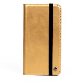 Gpack Samsung Galaxy Note 10 Lite Cüzdan Kapaklı Multi 2-1 Cüzdan Altın Kılıf