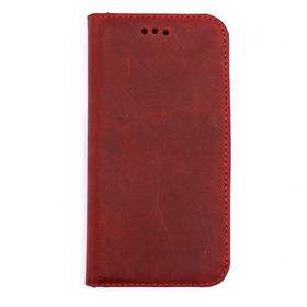 Gpack Samsung Galaxy Note 10 Lite Hakiki Deri Cüzdan Gizli Mıktanıslı Kırmızı Kılıf
