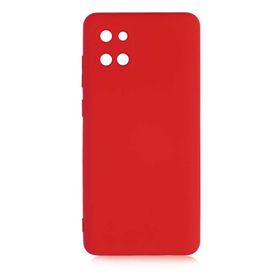 Gpack Samsung Galaxy Note 10 Lite Mara Silikon Mat Soft Kamera Korumalı Lansman Kırmızı Kılıf