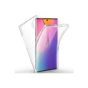 Gpack Samsung Galaxy Note 10 Ön Arka KorumaŞeffaf Şeffaf Silikon Kılıf
