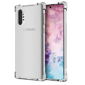Gpack Samsung Galaxy Note 10 Plus AntiShock Ultra Koruma Sert Kapak Şeffaf Cep Telefonu Kılıf