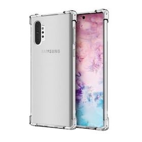 Gpack Samsung Galaxy Note 10 Plus AntiShock Ultra Koruma Sert Kapak Şeffaf Cep Telefonu Kılıf