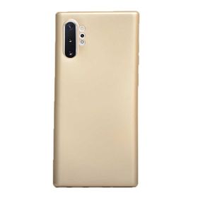 Gpack Samsung Galaxy Note 10 Plus Premier Esnek Gold Silikon Kılıf