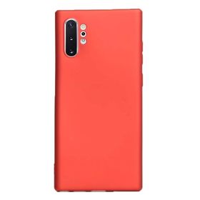 Gpack Samsung Galaxy Note 10 Plus Premier Esnek Kırmızı Silikon Kılıf