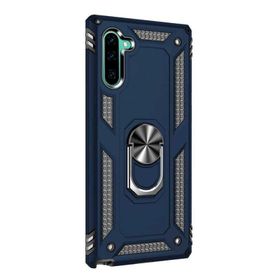 Gpack Samsung Galaxy Note 10 Vega Standlı Yüzüklü Mıknatıslı Kırmızı Cep Telefonu Kılıf