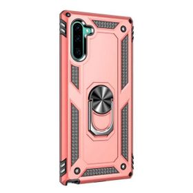 Gpack Samsung Galaxy Note 10 Vega Standlı Yüzüklü Mıknatıslı Kırmızı Cep Telefonu Kılıf