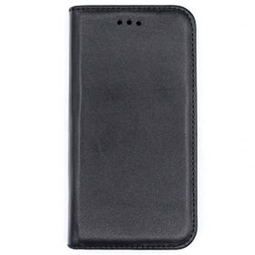 Gpack Samsung Galaxy Note 20 Hakiki Deri Cüzdan Gizli Mıktanıslı Siyah Kılıf