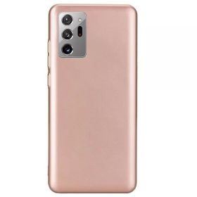 Gpack Samsung Galaxy Note 20 Uitra Premier Silikon Esnek Koruma Bronz Kılıf