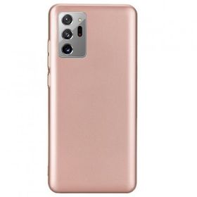 Gpack Samsung Galaxy Note 20 Uitra Premier Silikon Esnek Koruma Bronz Kılıf