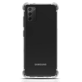 Gpack Samsung Galaxy Note 20 Ultra Antishock Ultra Sert Silikon Darbe Dayanıklı Şeffaf Kılıf