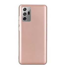 Gpack Samsung Galaxy Note 20 Ultra Premier Silikon Esnek Koruma Gold Kılıf