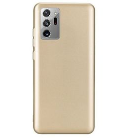 Gpack Samsung Galaxy Note 20 Ultra Premier Silikon Esnek Koruma Gold Kılıf