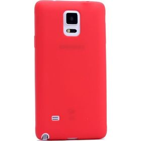 Gpack Samsung Galaxy Note 3 Premier Kırmızı Silikon Kılıf