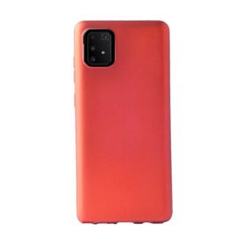 Gpack Samsung Galaxy S10 Lİte Premier Esnek Koruma Nano Glass Kırmızı Silikon Cep Telefonu Kılıf