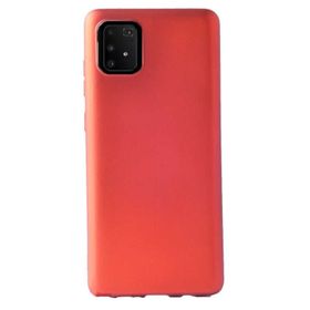 Gpack Samsung Galaxy S10 Lİte Premier Esnek Koruma Nano Glass Kırmızı Silikon Cep Telefonu Kılıf