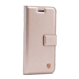 Gpack Samsung Galaxy S10+ Plus Delüx Cüzdan Kartvizitli Para Gözlü Gold Kılıf