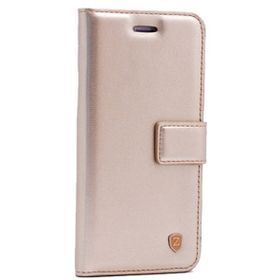 Gpack Samsung Galaxy S10+ Plus Delüx Cüzdan Kartvizitli Para Gözlü Gold Kılıf