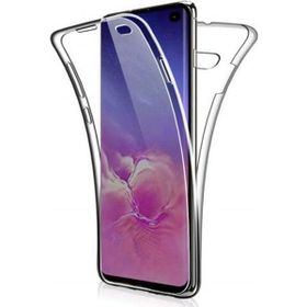 Gpack Samsung Galaxy S10 Plus Ön Arka Şeffaf Koruma Şeffaf Silikon Kılıf