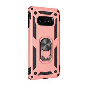 Gpack Samsung Galaxy S10e Vega Standlı Yüzüklü Mıknatıslı Kırmızı Kılıf
