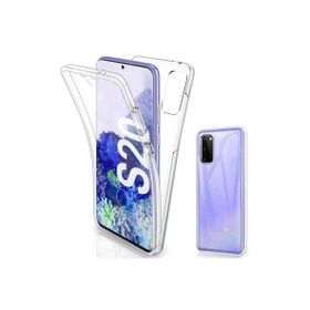 Gpack Samsung Galaxy S20 Ön Arka Şeffaf Silikon Koruma Şeffaf Kılıf