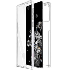 Gpack Samsung Galaxy S20 Ön Arka Şeffaf Silikon Koruma Şeffaf Kılıf