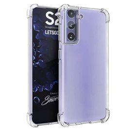 Gpack Samsung Galaxy S21 5G Antishock Ultra Koruma Sert Kapak Şeffaf Kılıf