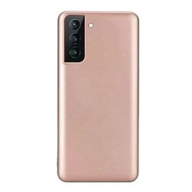 Gpack Samsung Galaxy S21 5G Mat Soft Premier Silikon Bronz Kılıf