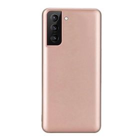 Gpack Samsung Galaxy S21 5G Mat Soft Premier Silikon Bronz Kılıf