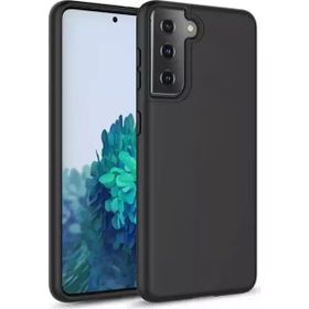 Gpack Samsung Galaxy S21 5g Premier Silikon Mat Koruma Siyah Kılıf