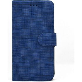 Gpack Samsung Galaxy S21 5g Standlı Kartvizitli Exclusive Spor Cüzdan Lacivert Kılıf