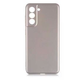 Gpack Samsung Galaxy S21 Fe Kamera Korumalı Premier Mat Silikon Bronz Kılıf